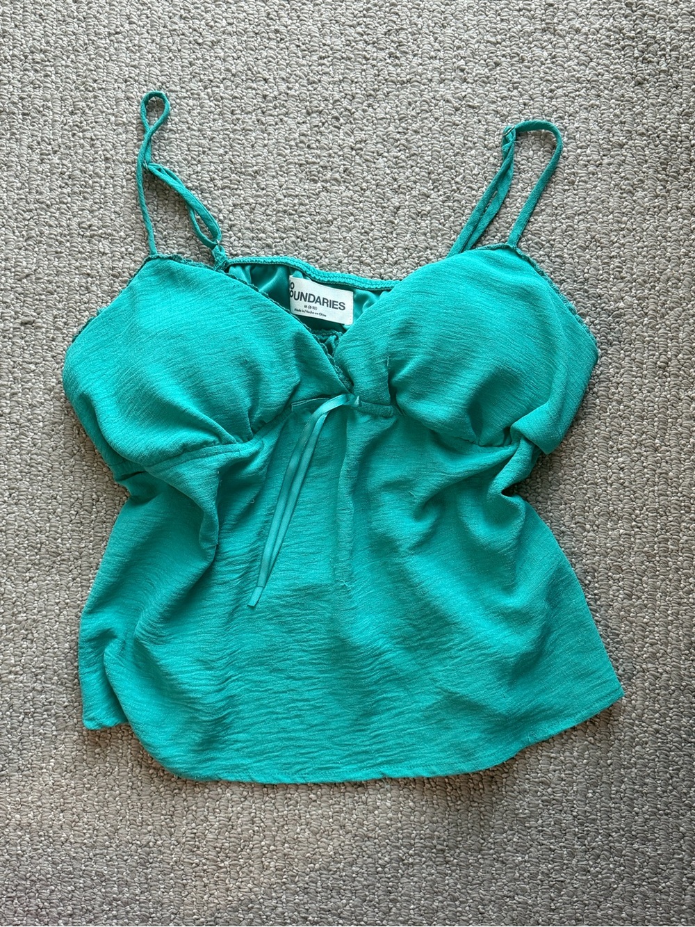 No Boundaries Adjustable Strap Cami